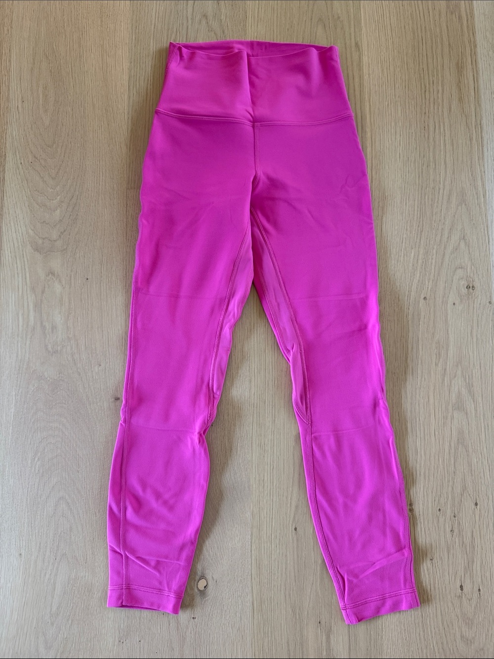 lululemon athletica women’s Hot Pink High-Rise wunder under Leggings